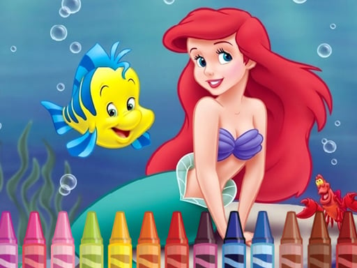 Little Mermaid Coloring