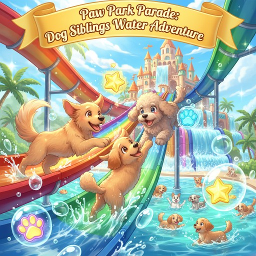 Paw Park Parade: Dog Siblings Water Adventure