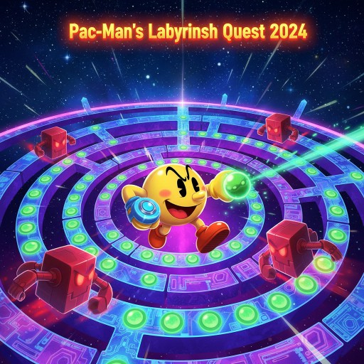 Pac-Man's Labyrinth Quest 2024