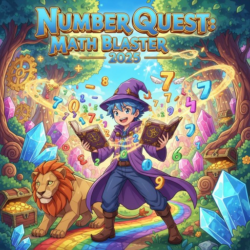 Number Quest: Math Blaster 2025