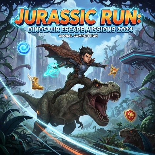 Jurassic Run: Dinosaur Escape Missions 2024